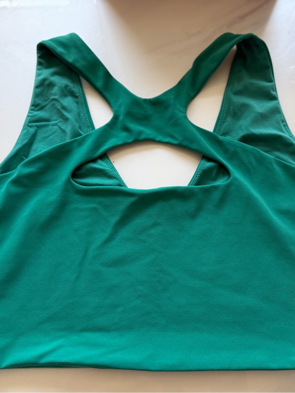 lululemon athletica Emerald Green Racerback Sports Bra